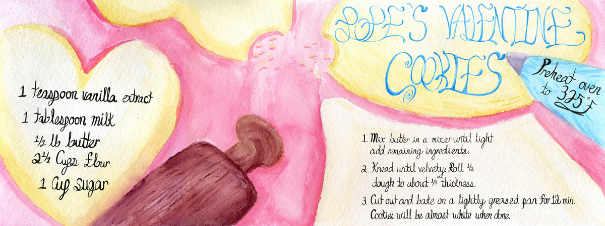 Pope's Valentine Cookies by Amanda McNally