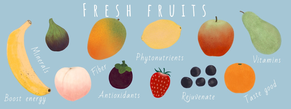Fresh fruits! by Rosie Park