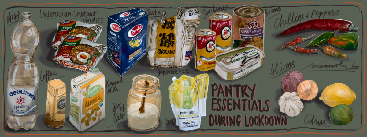 Pantry Pickings by SooJan Olij