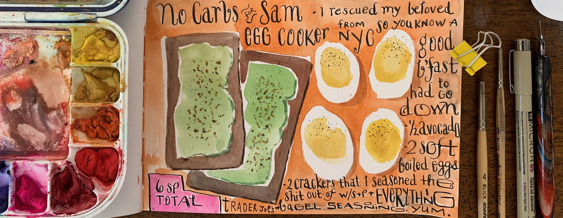 Sam's A. Toast by Michelle Shain