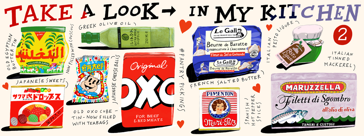 Pantry Pickings - Have a Look in my Kitchen 2 by Jeannie Cameron