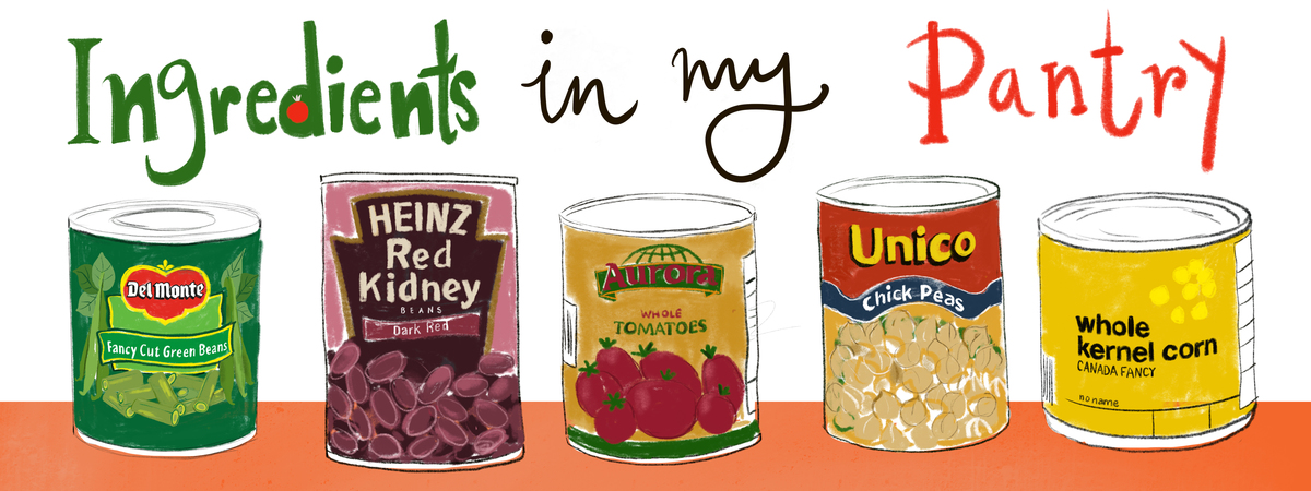 Ingredients in my Pantry by Farida Zaman