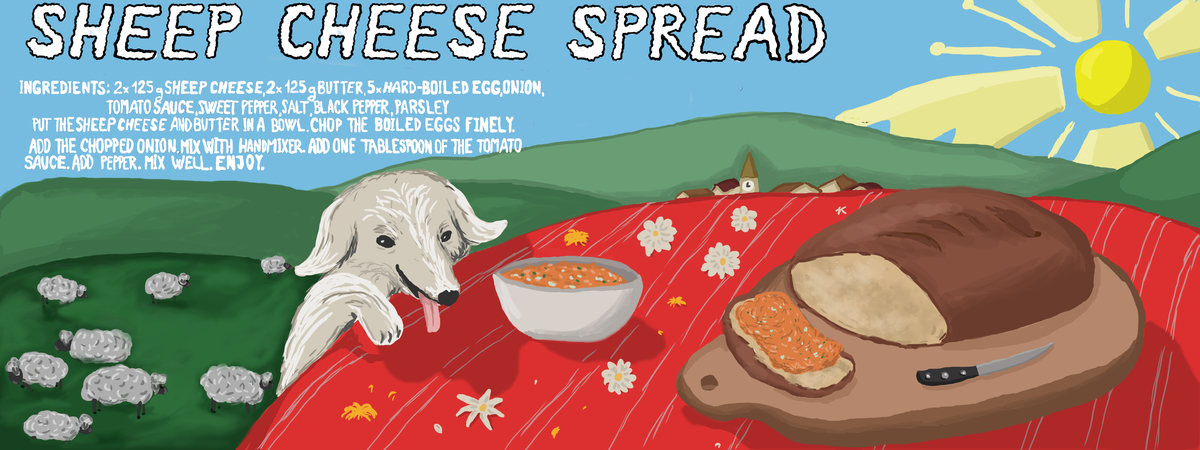 Sheep cheese spread by Timea Kováčová