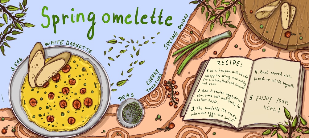 Spring Omelette by Omelette