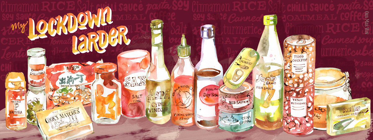 My Lockdown Larder by Ohn Mar Win