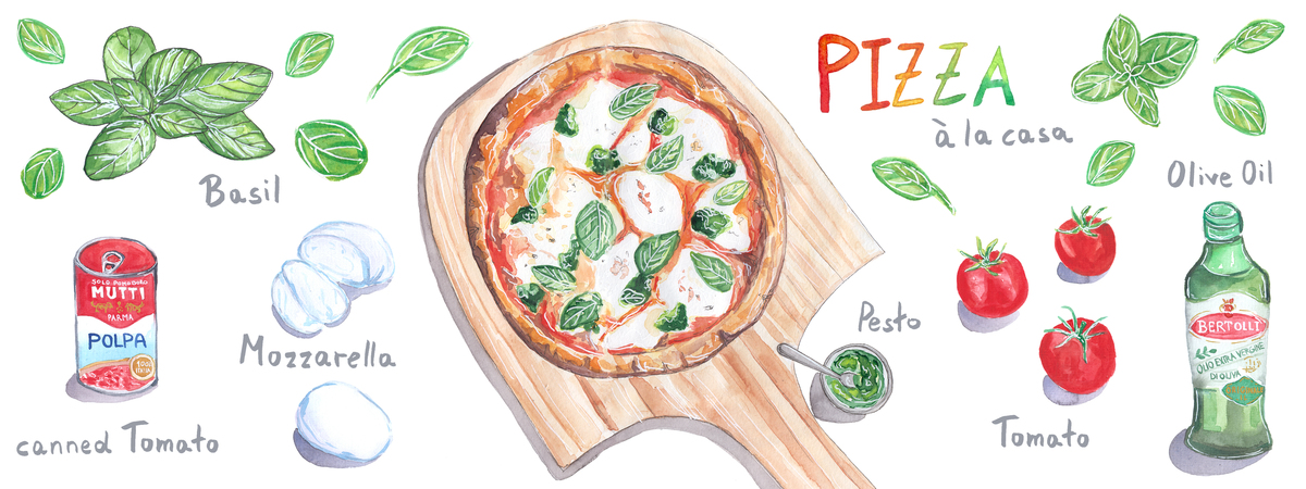 Pizza a la casa by Cloudy King
