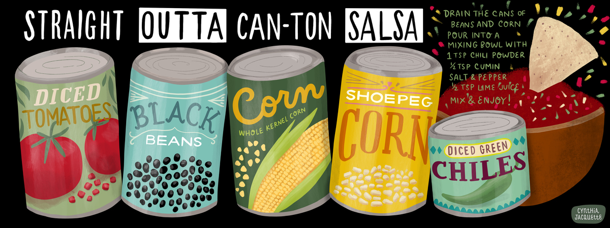 Straight Outta Can-ton Salsa by Cynthia Jacquette