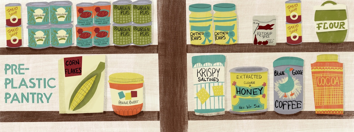 Pre-Plastic Pantry by Harmony Cornwell