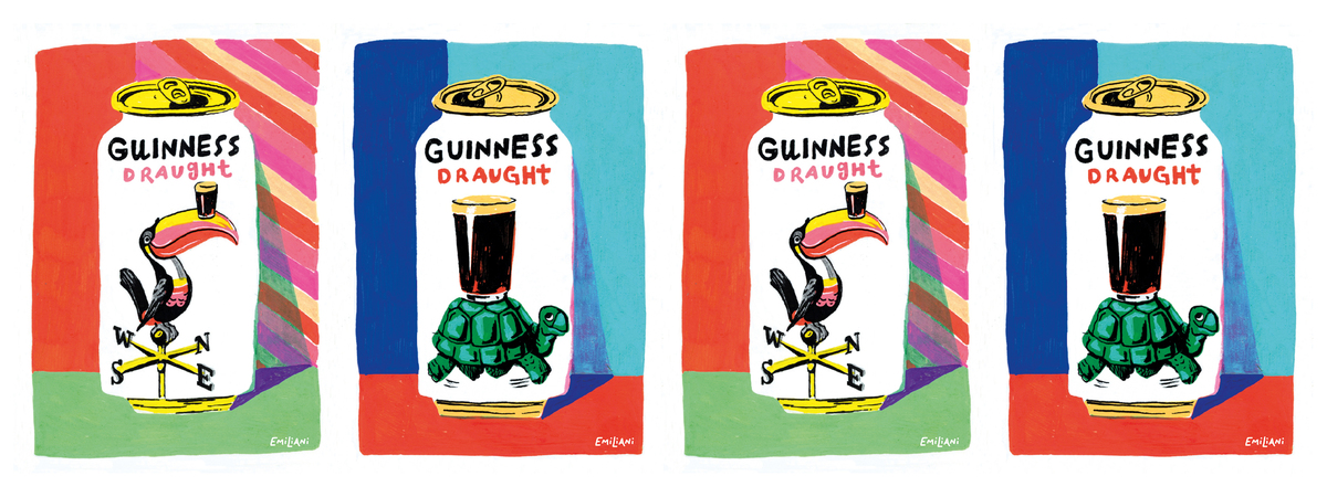 Guinness Cans by Julia Emiliani