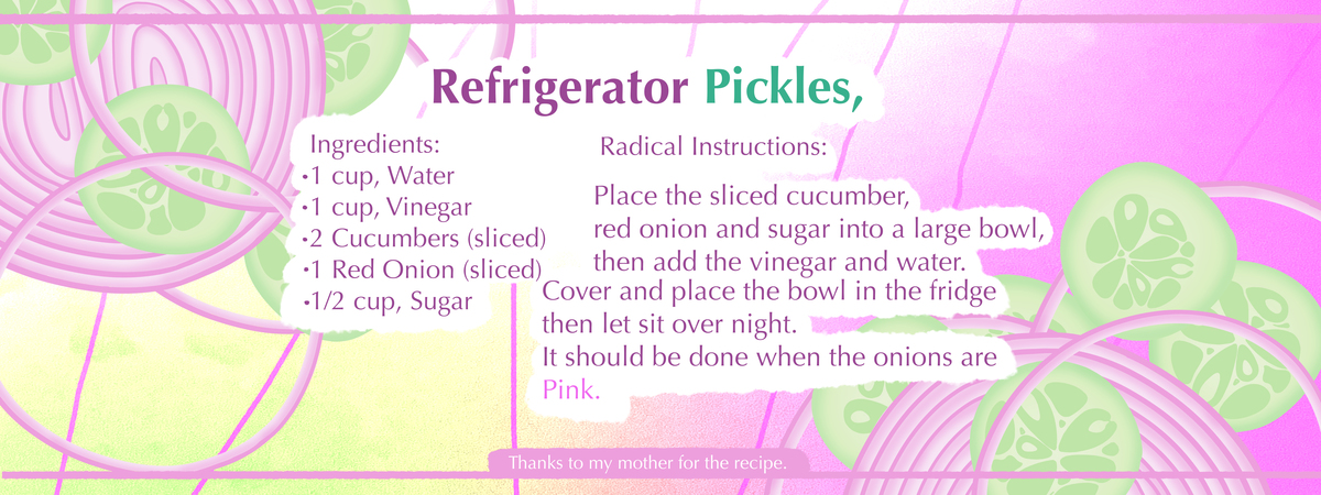 Fridge Pickles by Will
