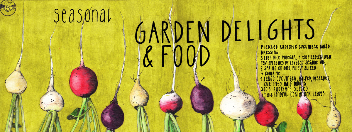 Seasonal Garden + Food Delights by Karen Cotting