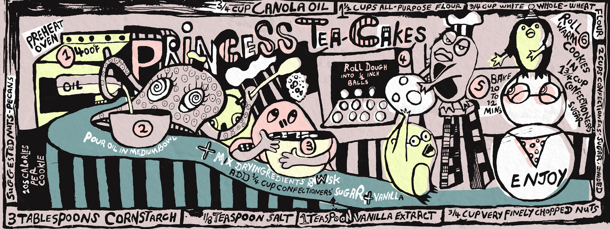 Princess Tea Cakes by Kevin Bongang