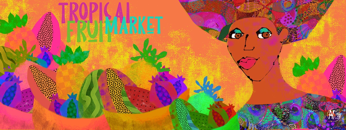 Tropical Fruit Market by Anita Perez