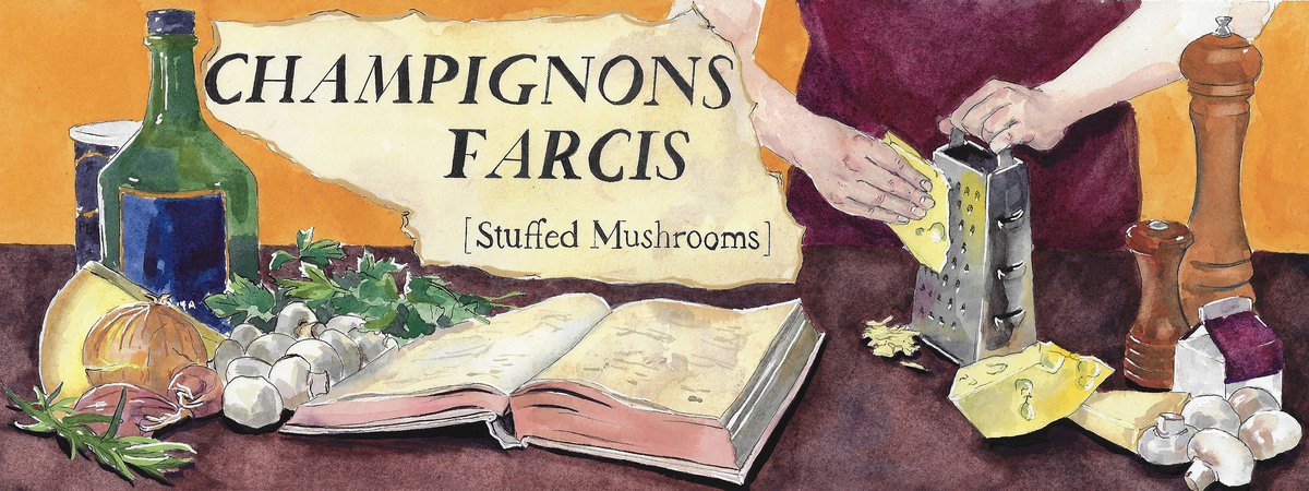 Stuffed Mushrooms by Juliana Skerrett