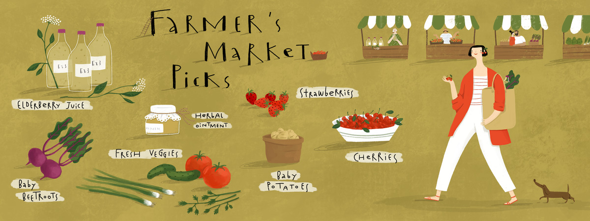 Farmer's Market Picks by mominoki