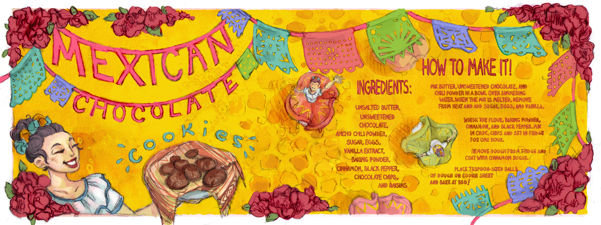 Mexican Chocolate Cookies by Christina Kelly