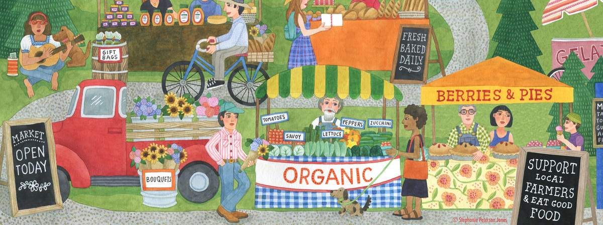 Support Local Farmers by Stephanie Peterson Jones