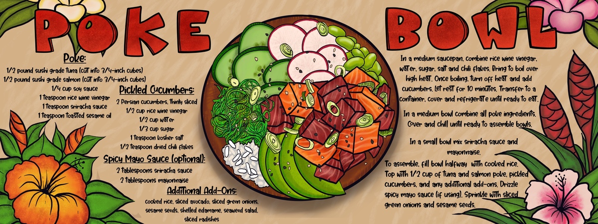 Poke Bowl by Samantha Lee McDaniels