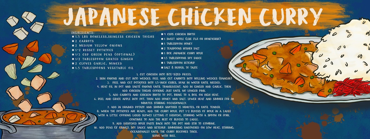 Japanese Chicken Curry by Samantha Lee McDaniels