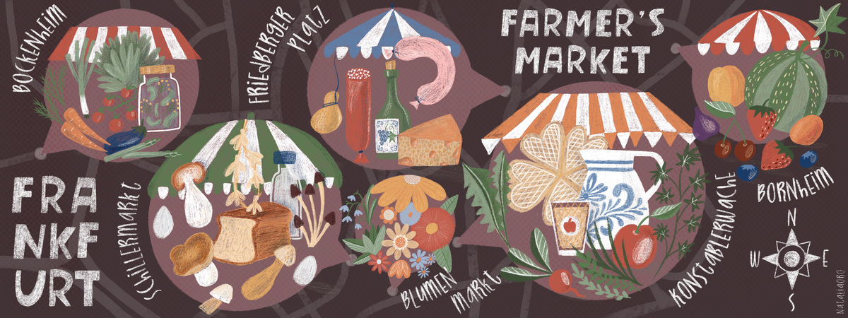 Farmer´s Markets in Frankfurt by nataliaoro