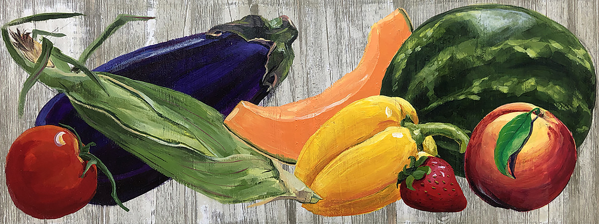 Farmer's Market by Juliana Skerrett