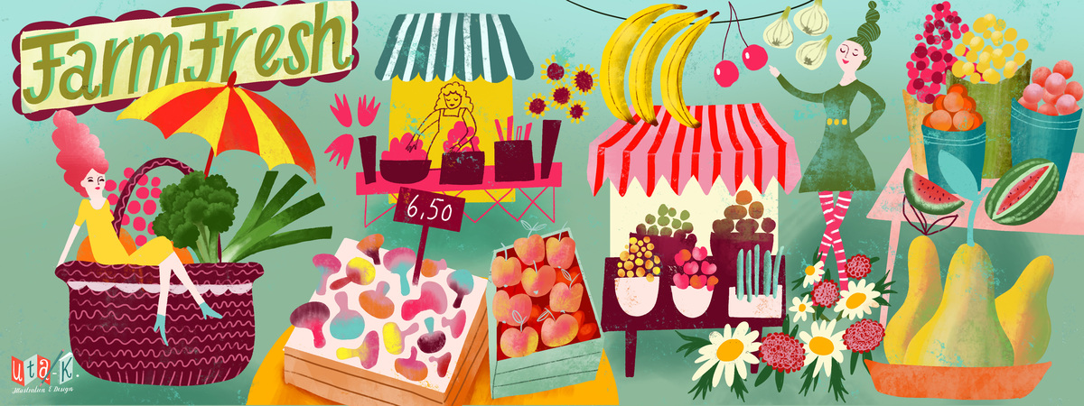 Farmer’s Market part 2! by Mira Paradies