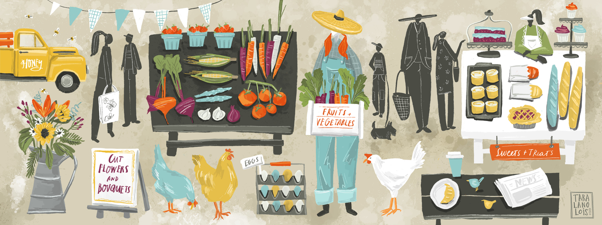 Fresh from the Farmer's Market! by Tara Langlois