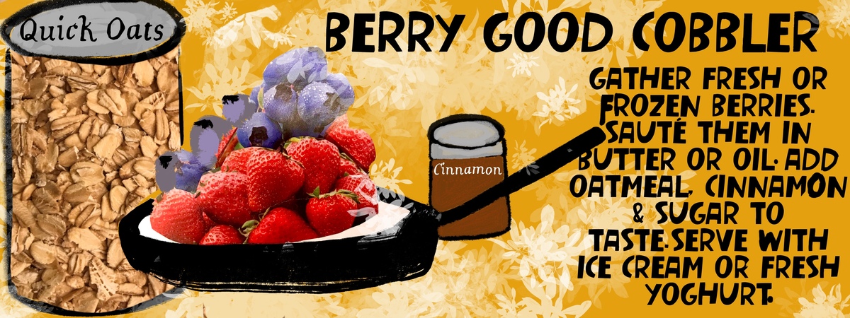 BERRY GOOD COBBLER by Jane Pakis