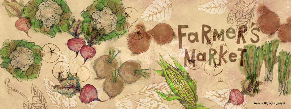 Farmers Market by Bryony Halsted