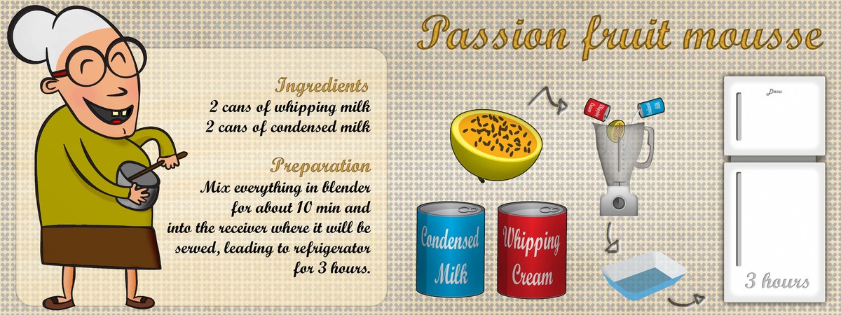 Passion Fruit Mousse by Ayran Domingues