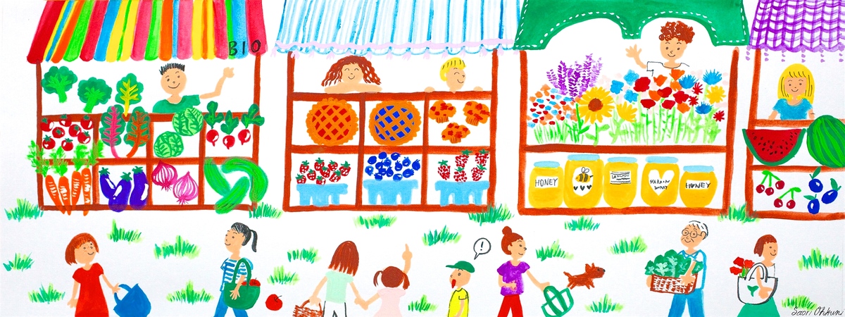 Farmer's Market by Saori Ohkuni