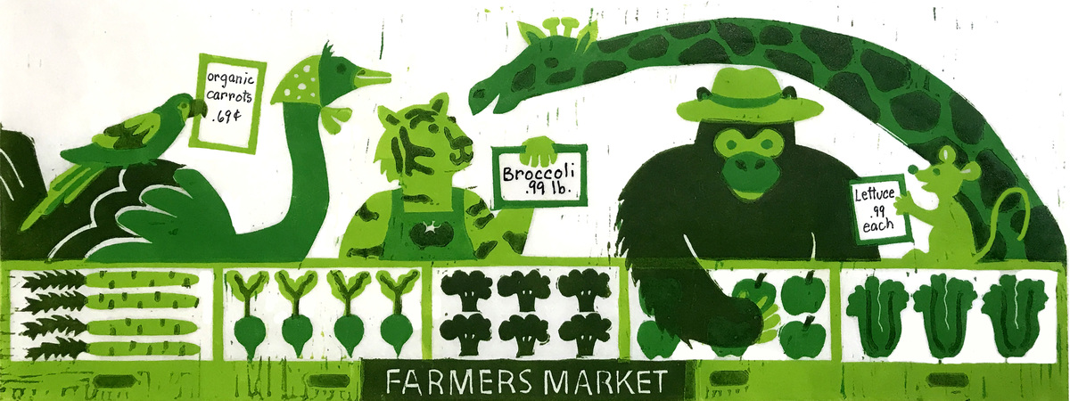 Farmers Market at the Zoo by Marcia Spoor