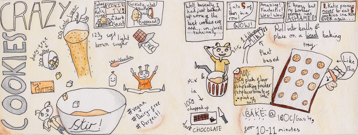 Vegan Chocolate Chips Cookies by Katie Baxter