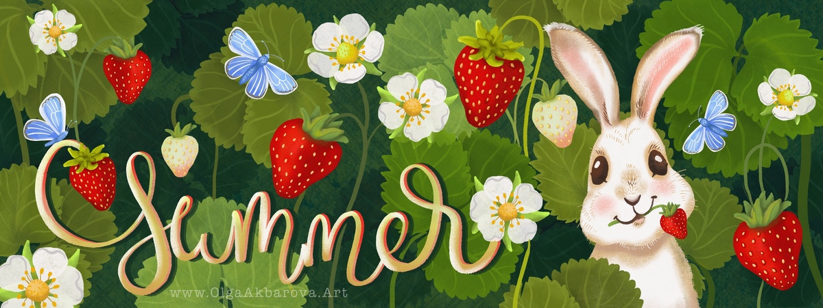 Berry Summer by Olga Akbarova