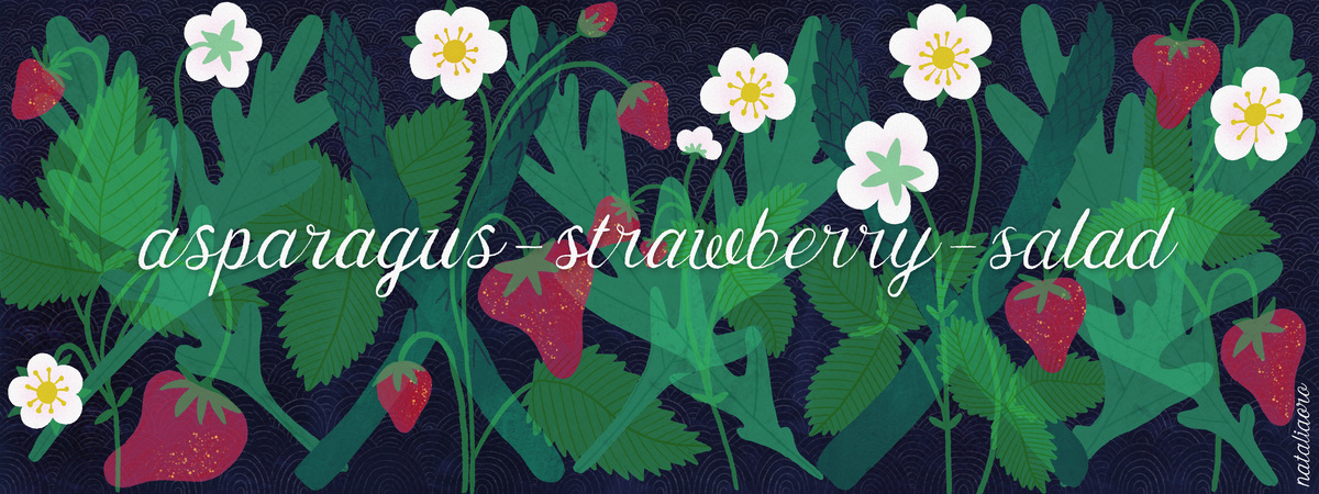 Asparagus-Strawberry-Salad by nataliaoro