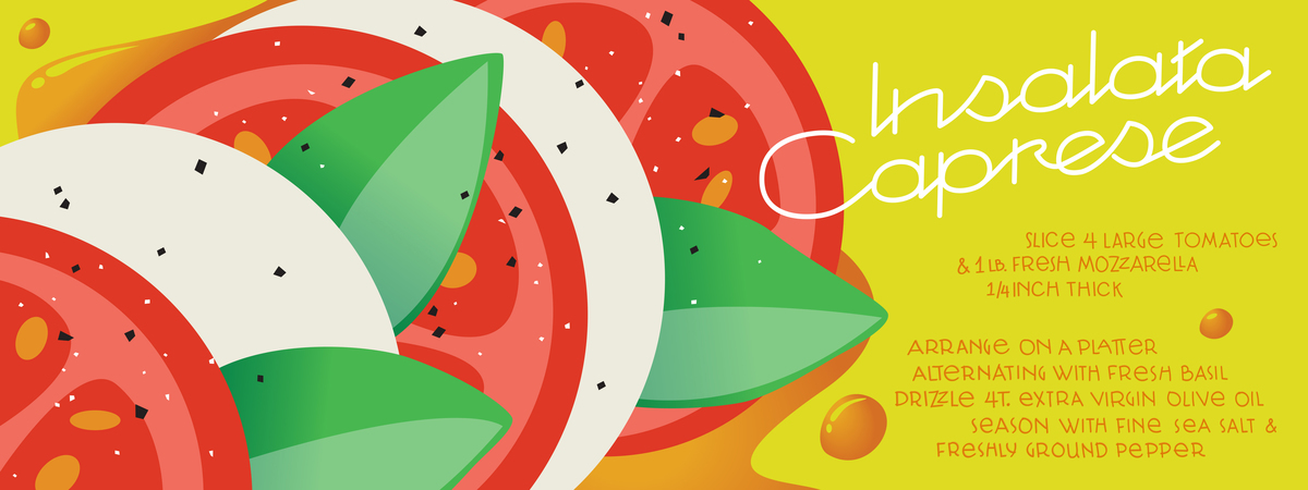 Insalata Caprese by Judith Mayer