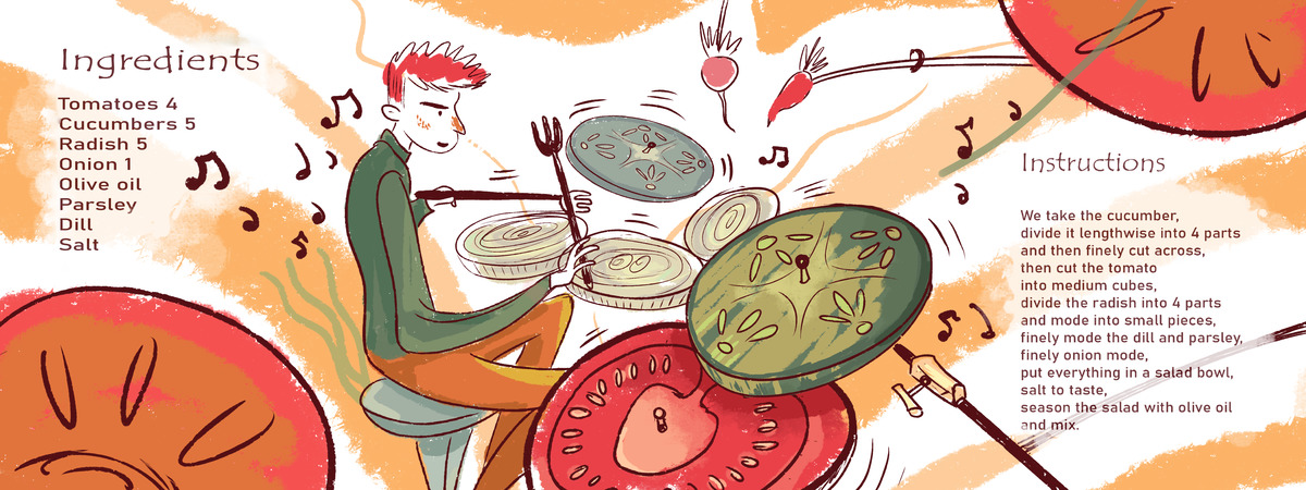Summer Salad by Arta Berkana