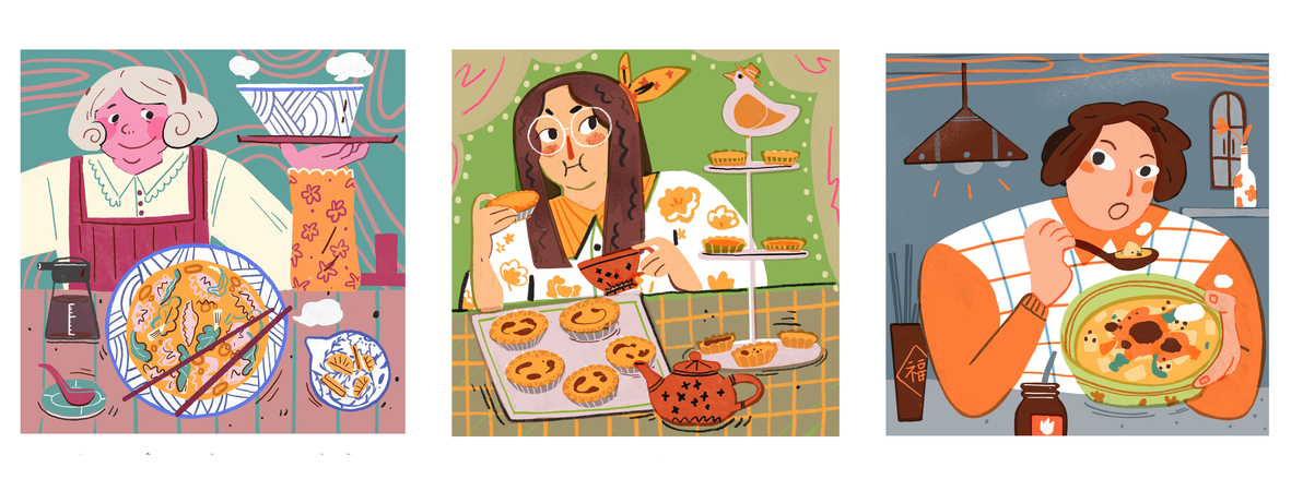 Chinese Breakfast by jialeidraws