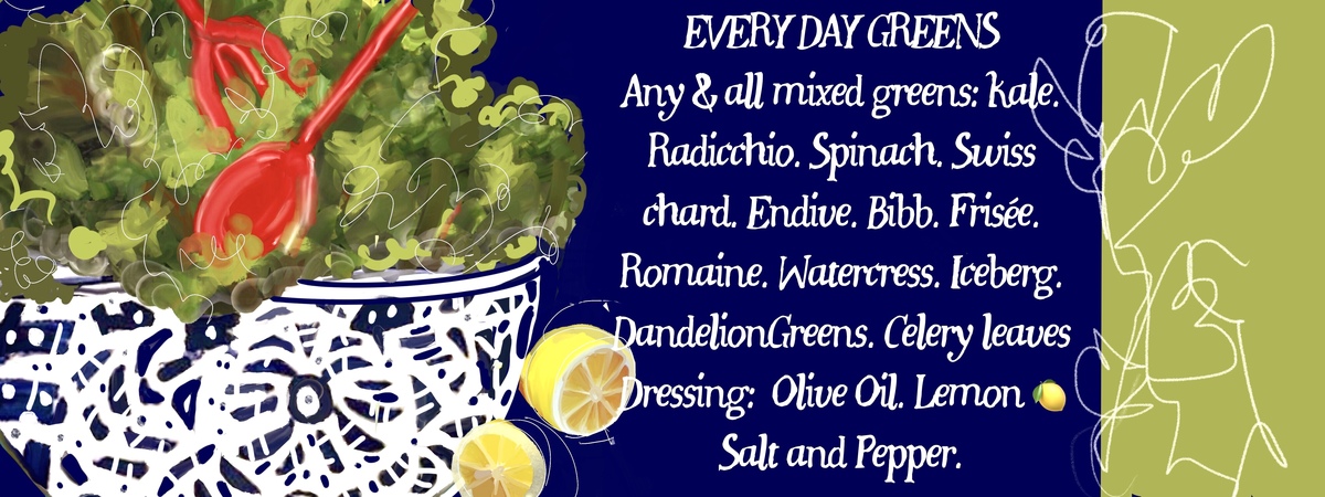 Mixed Greens by Jane Pakis