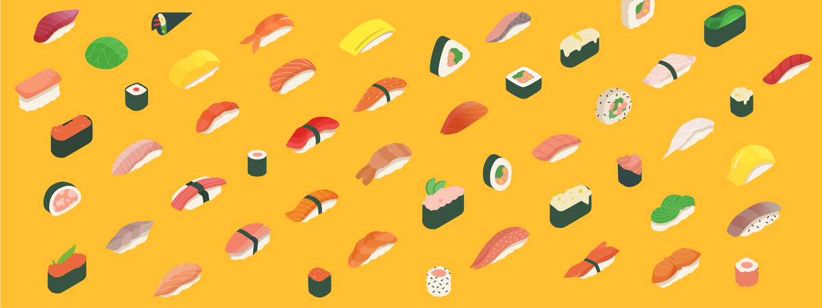 Sushi by Jamini jam