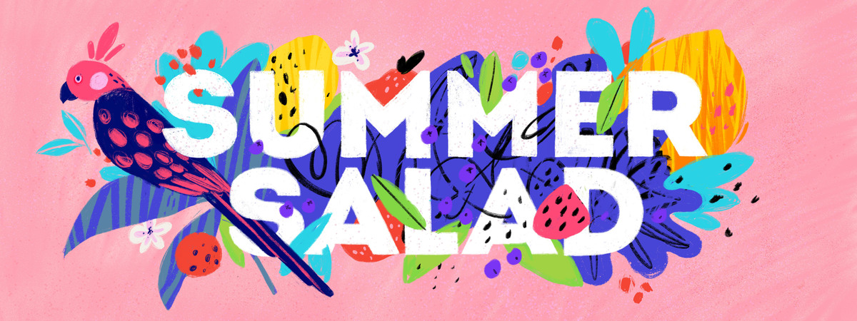 Summer Salad by Ania Drozd