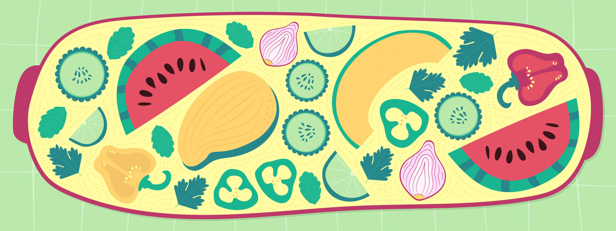 Colorful Summer Salad by dadidudevdo