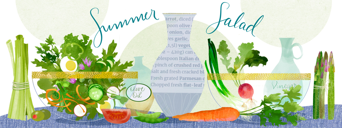 Summer Salad by Joanna Schnittker Olson