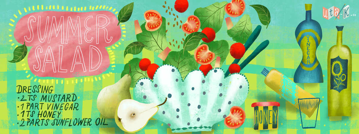Summer Salad by Mira Paradies