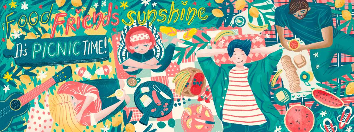 It's Picnic Time! by Grace Celones Andersson