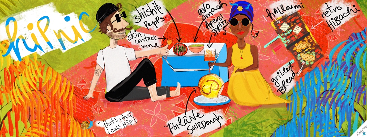 Welcome to the Hipnic! by joturnerillustration