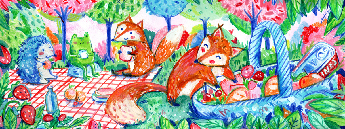 Forest Picnic by Paloma Pedrera