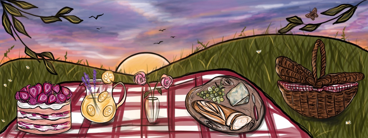 Sunset Picnic by Stacey Crowther