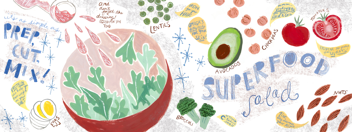 Superfood Salad by Caitlin Alexander