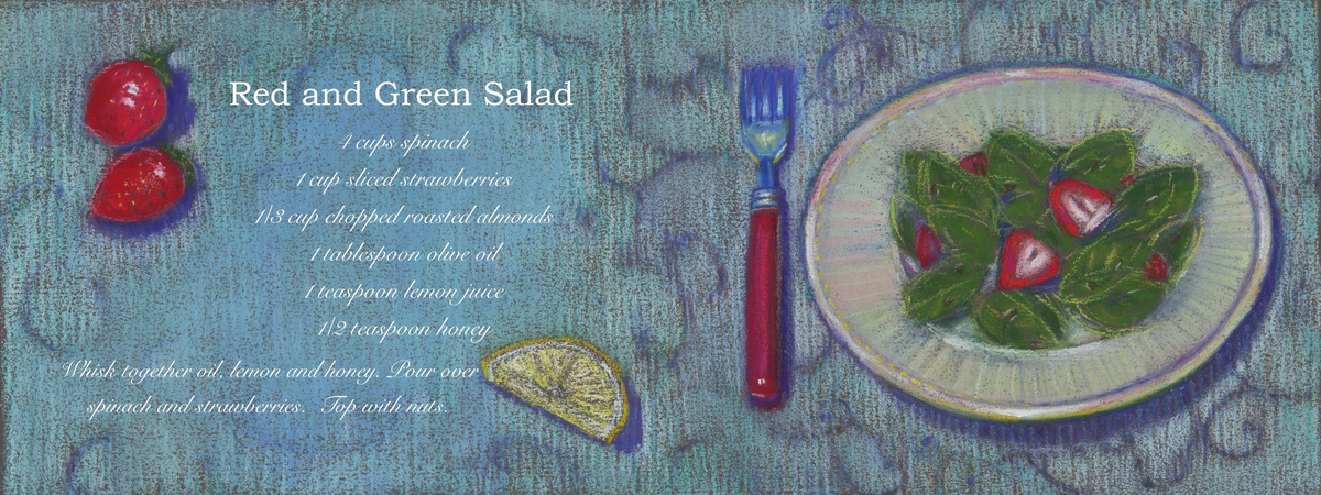 Red and Green Salad by Vicki Smith
